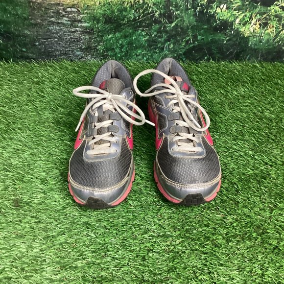 Nike Dual Fusion ST Running Sneakers Shoes Gray Pink 407847-003 9 - Picture 2 of 11